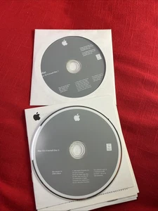 IMac OS X & Application Install DVD OS Version 10.4.6  Disc 1 & 2 OEM - Picture 1 of 3