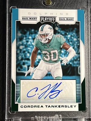 2017 Panini Playoff CORDREA TANKERSLEY RC AUTO No.RS-CT Miami Dolphins DB - Image 1 of 4