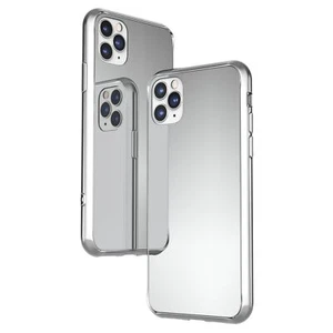 Spiegel Hart Glas Hülle für iPhone 11 Pro Max, Mirror Case 9H Glass Cover - Bild 1 von 7