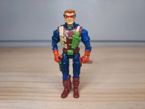 Vintage 1994 Playmates EXO Squad Action Figure Sean Napier Police Enforcer Cover