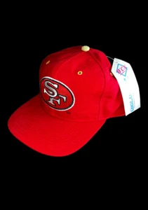 NWT NOS Vintage SAN FRANCISCO 49ers New Era Pro Model Fitted Hat Cap 7 3/8 RARE - Picture 1 of 5
