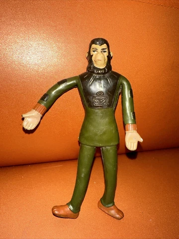1967 VINTAGE MEGO PLANET OF THE APES BEND ‘N FLEX CORNELIUS 5” FIGURE BENDY EXC! Cover