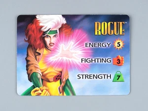 1995 Marvel Overpower CCG Rogue Character Hero Card - Picture 1 of 2