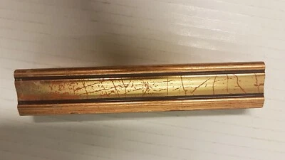 FRATELLIMORANA.IT Cornice in legno ORO. per quadri, foto, stampe,poster -LARG.CM2 ALT.CM2.5 BAT.1,