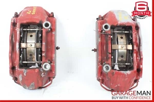 14-17 Maserati Ghibli Front Right & Left Brembo Brake Calipers Set of 2 Pc Red - Picture 1 of 18