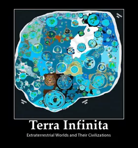 Terra Infinita Flat Earth Map Flag XXL Antarctica Ice Wall More Land World Realm - Picture 1 of 10