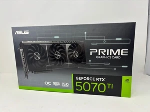 ASUS The SFF-Ready Prime GeForce RTX™ 5070 Ti 16GB GDDR7 Graphics - Picture 1 of 3