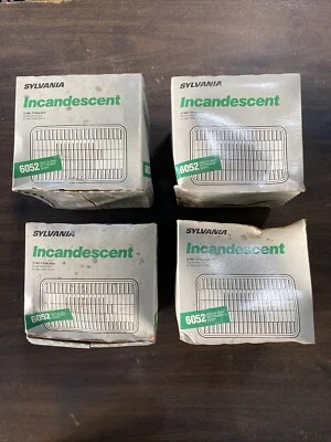 Faro incandescente Sylvania Sealed Beam 6052 Camaro Ford Mustang (juego de 4) Foto 1 de 3