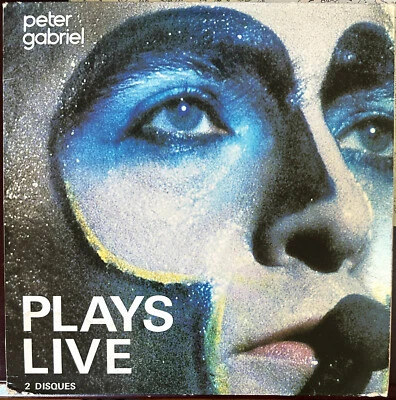 Peter Gabriel - Plays Live - 1983 vinyl double LP - VGC+ (European press) - Image 1 of 4