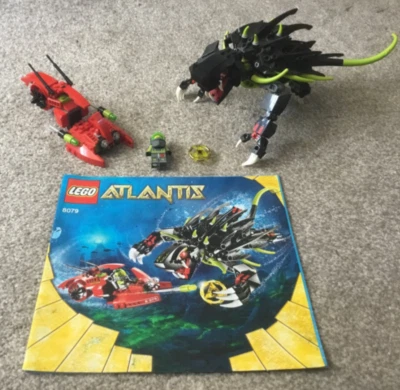 LEGO Atlantis: Shadow Snapper (8079) 100% complete. No box or stickers. - Image 1 of 4