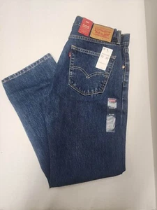 Levi's 505 Herrenjeans normale Passform gerades Bein 33 x 30 neu mit Etikett - Bild 1 von 14