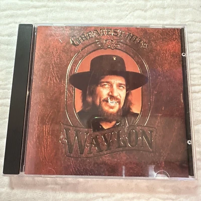 Waylon Jennings Greatest Hits RCA Records 1990 Compact Disc - Image 1 of 4
