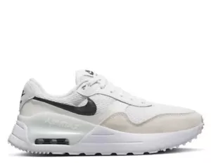 Scarpa da corsa Nike Air Max SYSTM in bianco/bianco/platino puro taglia UK 5 nuova - Foto 1 di 8