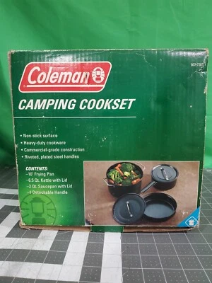 NEW Coleman 6 pc Camping Cook Set 807-738T - Image 1 of 4
