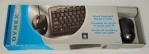 Dynex Wired Keyboard Mouse Combo DX-WDCMBO3 - Picture 1 of 7