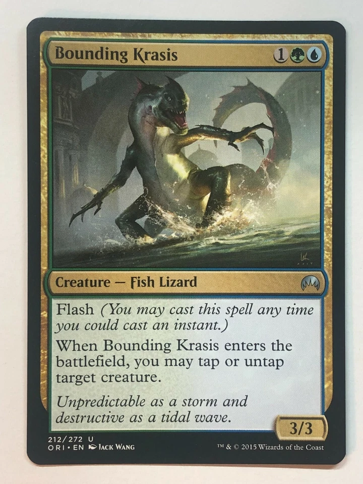 MTG Magic Origins Bounding Krasis 212 NM/M - Image 1 of 1