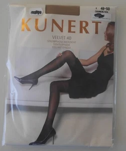 NEU & OVP: KUNERT VELVET 40 STRUMPFHOSE ! 40 DEN! Gr. 48/50 bzw. XL! braun - Picture 1 of 2