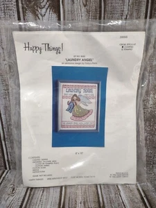 Happy Things Lavandería Ángel Punto de Cruz Kit Nº 8065 Nuevo Precintado - Imagen 1 de 6