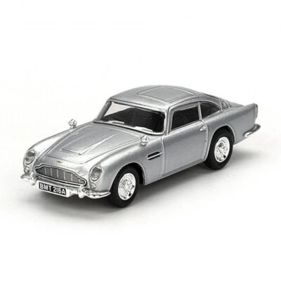 Mini GT 1:64 Aston Martin DB5 James Bond 007 Thunderball English Packaging Silve - Image 1 of 4