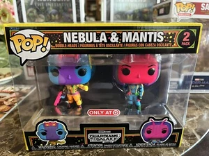 Funko Pop Guardians of The Galaxy Volume 3 Nebula & Mantis Blacklight Target🔥🔥 - Picture 1 of 6