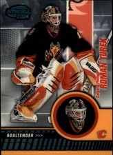 2003-04 (FLAMES) Pacific Invincible Blue #14 Roman Turek /350