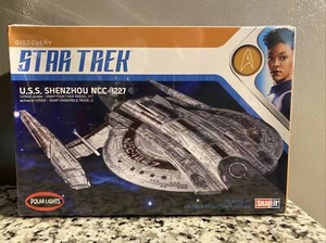 Star Trek U.S.S. Shenzhou NCC-1227 Plastic Model Snap Kit. Polar Lights NEW - Picture 1 of 3