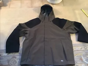 NWT Dickies Waterproof Shell Jacket Moss Green & Black Mens Size 2XL. TJ603CMS - Picture 1 of 10