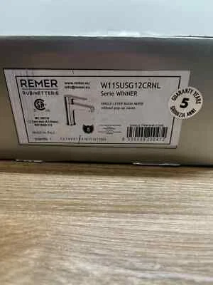 Grifo de un solo orificio montado en cubierta Nameeks Remer W11SUSNL ganador 1,2 GPM *LEER* Foto 1 de 3