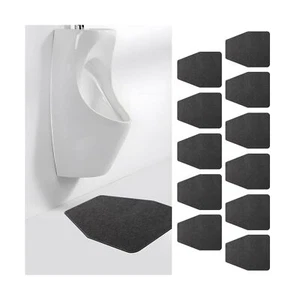 Urinal Mats for Men's Bathroom (12 Pack) | Anti-Slip, Super Absorbent Pads | ... - Picture 1 of 7