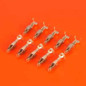 10 x Junior Power Timer Contacts - Genuine TE Part . Part No. 964273-2 - Picture 1 of 2