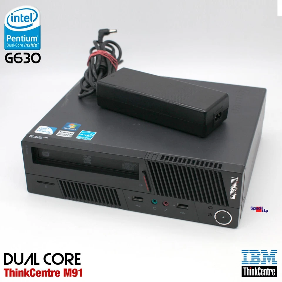 LENOVO IBM THINKCENTRE M91 7516-RA5 COMPUTER PC WINDOWS XP POS KASSE MINI 500GB - Bild 1 von 4