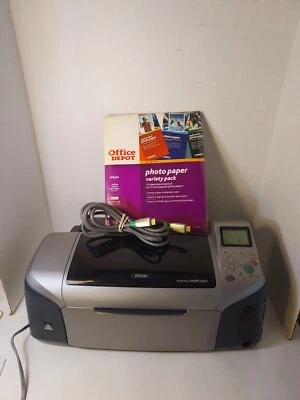 Epson Stylus Photo R300 Digital Photo Inkjet Printer. Works great. - Image 1 of 4