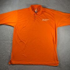 The Home Depot Polo Shirt Mens 2XL XXL Orange Collared Employee Uniform Casual
