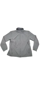 Hang Ten Women's Hybrid Jacket UPF 50+ Water Resistant Zipper Pockets Gray XXL - Picture 1 of 9