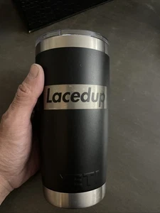 YETI Tumbler Magslider Lid Stainless Steel Lacedup - Picture 1 of 7