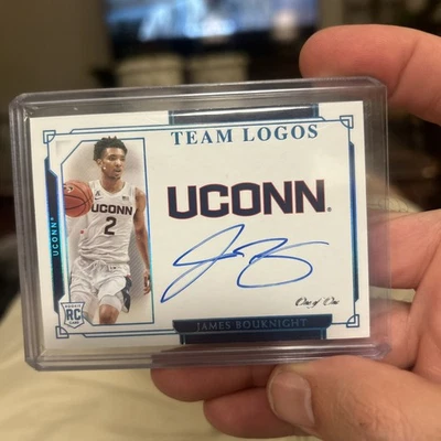 2021-22 Panini National Treasures Collegiate James Bouknight 1 of 1 Auto RC - Image 1 of 3