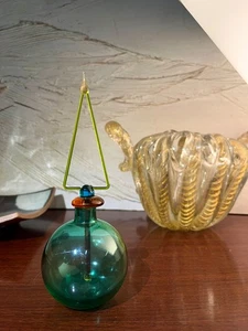 Murano Perfume Bottle Design Glass Vincenzo Nason - Picture 1 of 6
