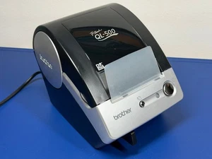 Brother QL-500 Label Printer USB DK Rolls Office Machine - Picture 1 of 9