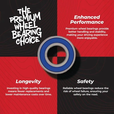 All Balls Wheel Bearing Kit Front Abs Harley CVO Road Glide Ultra 15-16, 25-1691 - Image 1 of 2