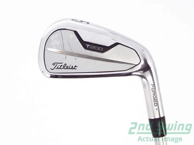 Titleist 2021 T200 Single Iron 5 Iron Graphite Senior Right 37.75in - Image 1 of 4