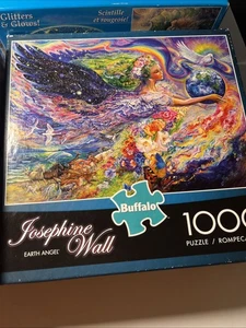 Buffalo Josephine Wall "Erdenengel" Puzzle 1000 Teile + 3 zusätzliche Titel - Bild 1 von 8
