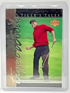Tiger Woods 2001 Upper Deck PGA Golf - Tiger's Tales - #TT15 - Picture 1 of 2