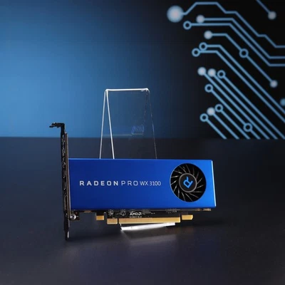 AMD Radeon PRO WX 3100 Graphics Card // 4GB GDDR5 // 1x DP + 2x Mini DP - Image 1 of 4