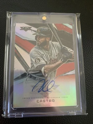 2021 Topps Fire - Autographs Willi Castro #AV-WC (AU) - Image 1 of 2