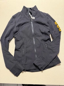 NEU! Lululemon Define Jacket Luon Black Exclusive Hibiscus Hawaii Flower RARE 8 - Bild 1 von 3