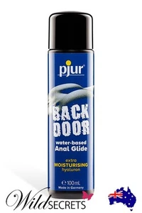 NEW Pjur Back Door Comfort Water Based Anal Glide (100ml), Sex Lubricant/Lube - Picture 1 of 2