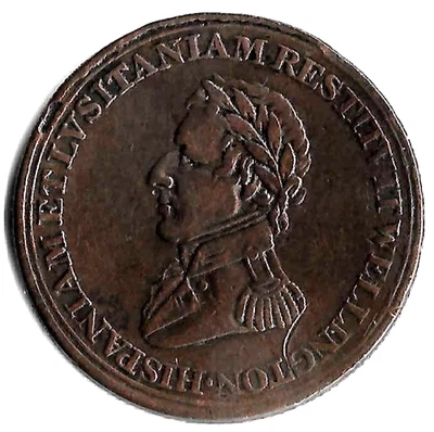 1812 - Canada - Cuidad - Salamanca - Token - XF - #987/73  ( R-26 ) - Image 1 of 2