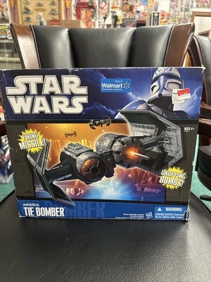 STAR WARS Walmart Exclusive Imperial TIE Bomber Brand New Sealed 2010 Read Descr - Image 1 of 4
