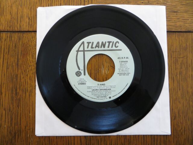 LAURA BRANIGAN: cry wolf / same ATLANTIC 7 Single 45 RPM