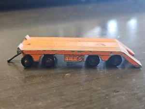 VINTAGE CAR Matchbox #16 Super Atlantic Trailer No Box Used Made in England - Picture 1 of 6